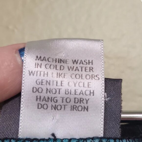 Dots Geometric Hi-Lo Shirt Size Large - Picture 10 of 11